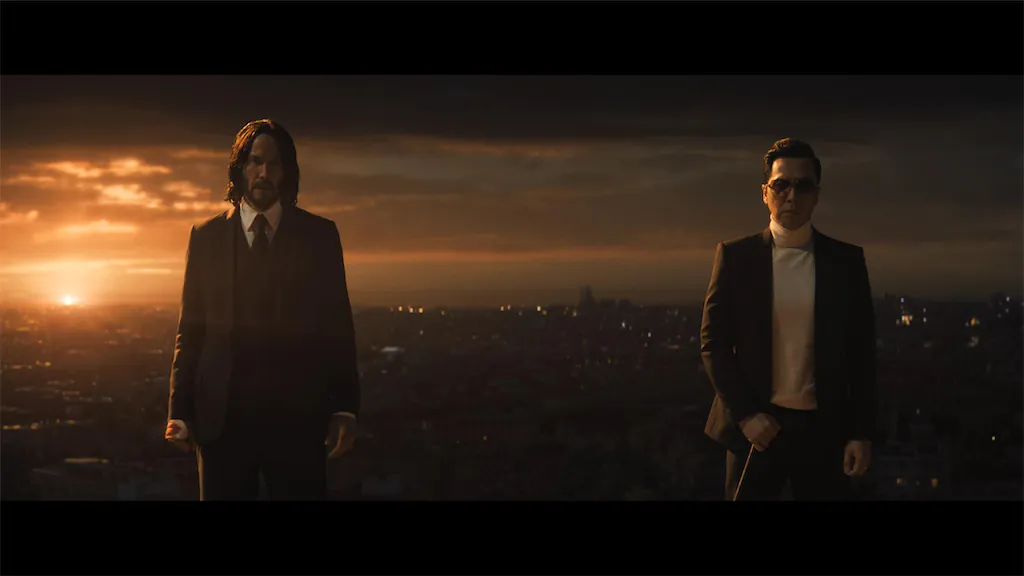 《John Wick 4》奇洛李維斯與甄子丹決鬥