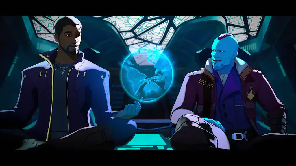 漫威《What If...》劇照：本應該成為「黑豹」的瓦干達王子T'Challa，卻成了「星爵」。